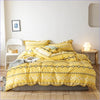 Bright Yellow Modern Duvet Cover