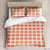 Orange Phase Modern Duvet Cover