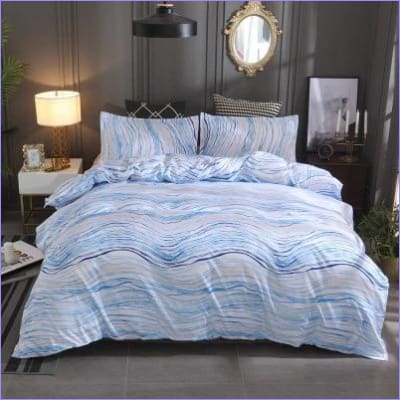 Modern Waves Duvet Cover