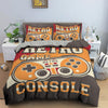 Retro Video Games Pattern Duvet Cover