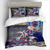 Moto Cross Racing Duvet Cover