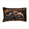 Motorcycle Garage Duvet Cover