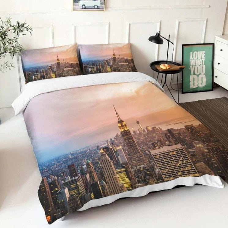 Girl's New York Duvet Cover