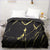 Black and Gold Duvet Cover