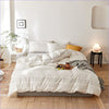 Nordic Beige Patterned Duvet Cover