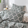 Oriental Gray Duvet Cover