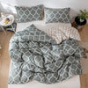 Oriental Gray Duvet Cover