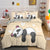 Panda Double Duvet Cover