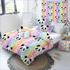 Rainbow Panda Duvet Cover