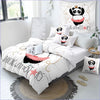 Panda With The Stars Duvet Cover