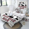 Blah Blah Panda Duvet Cover