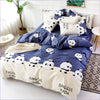 Blue Panda Duvet Cover