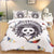 Indian Panda Duvet Cover