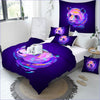 Purple Panda Duvet Cover