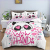 Panda Wow Duvet Cover