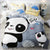 Kawaii Panda Duvet Cover