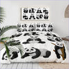 Funny Panda Duvet Cover