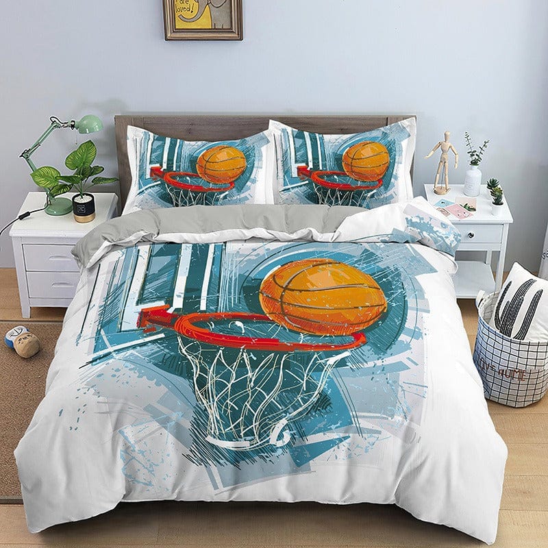 Basketball Hoop Duvet Cover