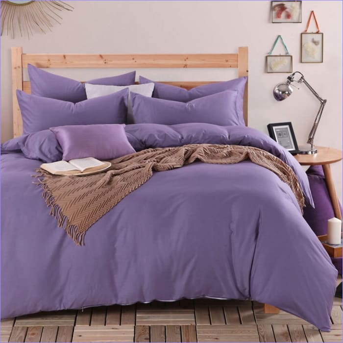 Purple Parma Duvet Cover