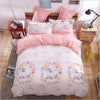 Little Pink Unicorn Duvet Cover