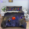 Solar System Planets Duvet Cover