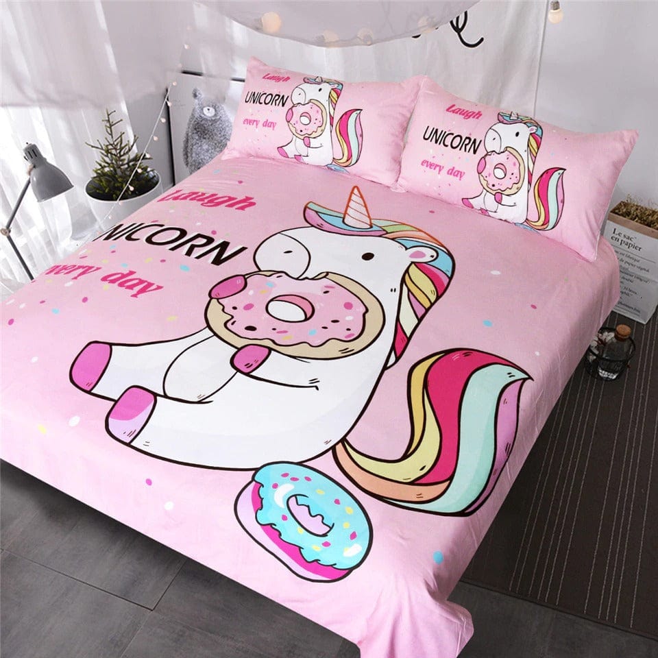 Unicorn Fleece Duvet Cover