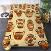 African Pottery Duvet Cover