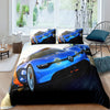 Renault Blue Sport Duvet Cover