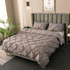 Gray Romantic Duvet Cover