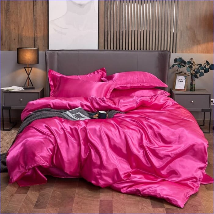 Candy Pink Duvet Cover