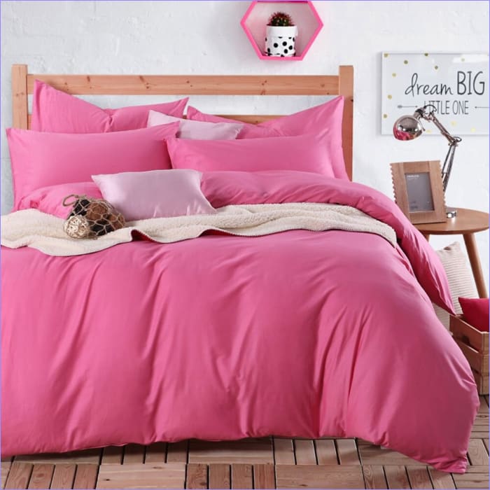 Cherry Pink Duvet Cover