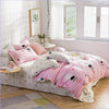 Pink Bunny Duvet Cover