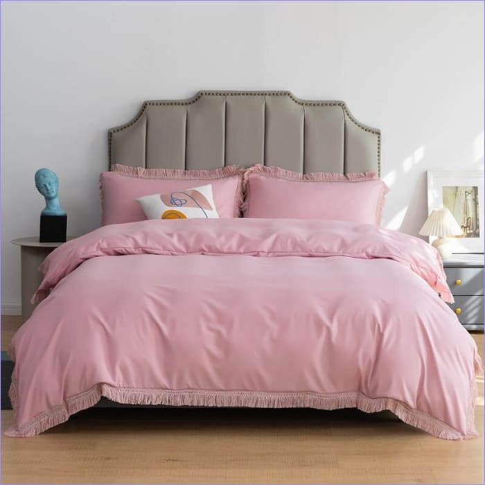 Modern Pink Duvet Cover