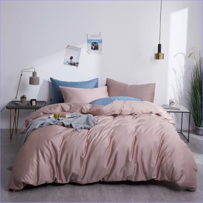 Pale Pink Duvet Cover