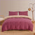 Pink and Beige Duvet Cover