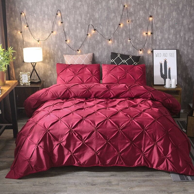 Red Duvet Cover 220x240