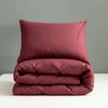 Burgundy Red Duvet Cover