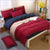 Red and Blue Duvet Cover