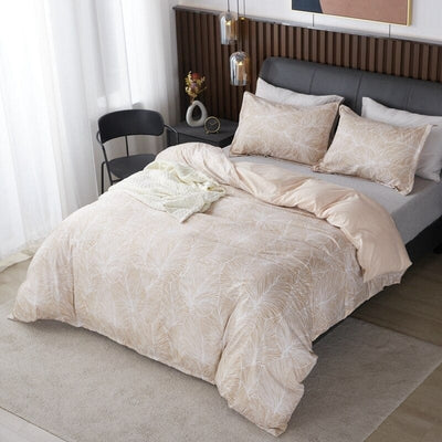 Beige Scandinavian Duvet Cover