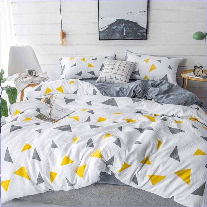 Spring Sunny Scandinavian Duvet Cover