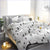 White Forest Scandinavian Duvet Cover