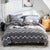 Gray Scandinavian Duvet Cover