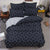 Scandinavian Black Hexagons Duvet Cover