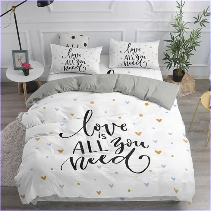 Scandinavian Love Duvet Cover