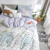 Sweet Dream Flying Unicorn Scandinavian Duvet Cover