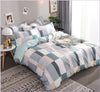Scandinavian Duvet Cover with Multicolored Checks
