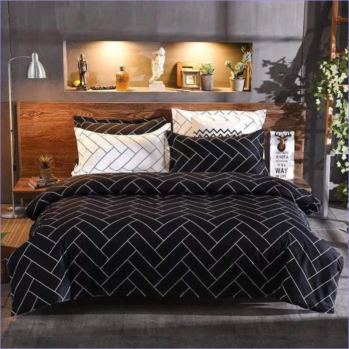 Reversible Scandinavian Duvet Cover