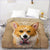 English Shiba Duvet Cover