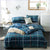 Blue Tartan Duvet Cover