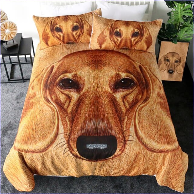 Dachshund Duvet Cover